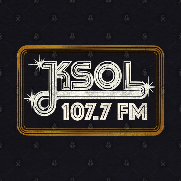 KSOL 107.7 SOUL Bay Area Defunct Radio Station by darklordpug